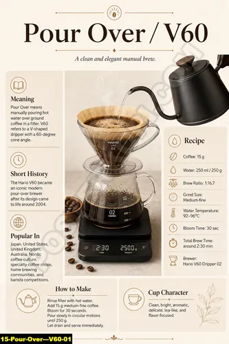 Pour Over V60 01 - Resep Kopi / Pour Over V60