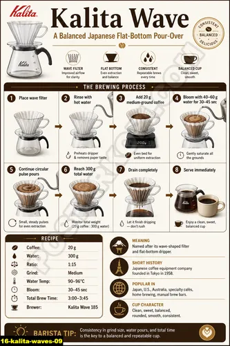 Kalita Waves 09 - Resep Kopi / Kalita Waves