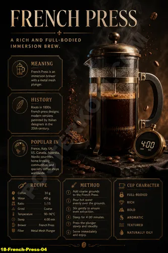 French Press 04 - Resep Kopi / French Press