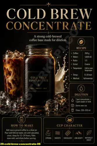 Cold Brew Concentrate 06