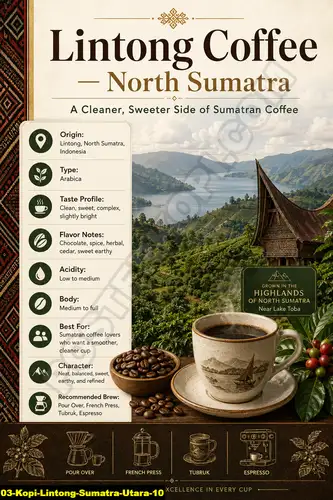 Kopi Lintong Sumatra Utara 10
