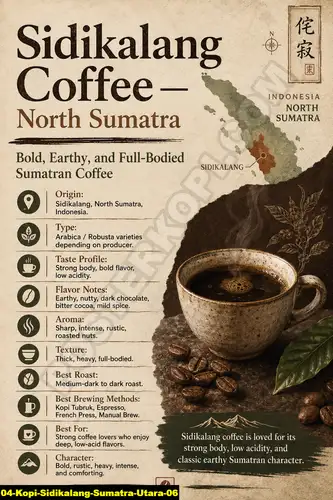 Kopi Sidikalang Sumatra Utara 06
