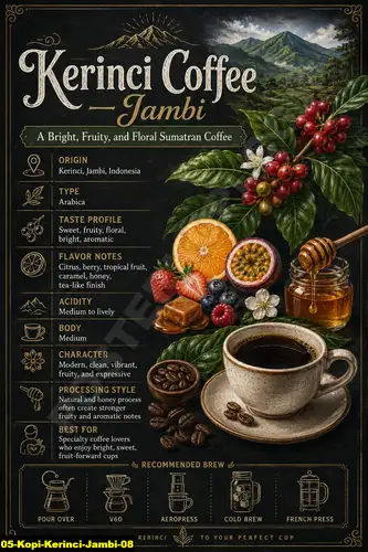 Kopi Kerinci Jambi 08 - Types Of Indonesian Coffee / Kopi Kerinci Jambi