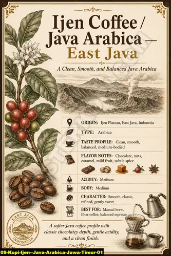 Kopi Ijen Java Arabica Jawa Timur 01
