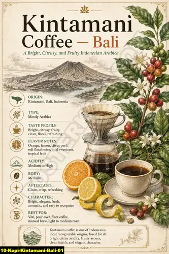 Kopi Kintamani Bali 01 - Types Of Indonesian Coffee / Kopi Kintamani Bali