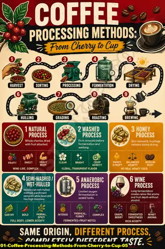 Coffee Processing Methods From Cherry To Cup 05
