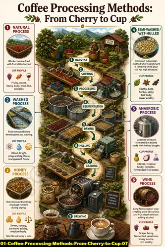 Thumbnail kategori Coffee Processing Methods From Cherry To Cup