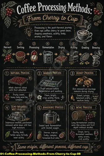 Coffee Processing Methods From Cherry To Cup 08