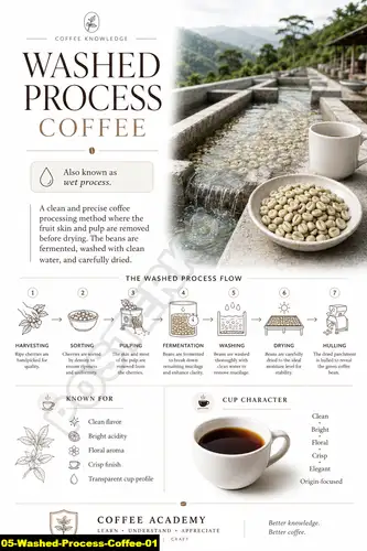 Washed Process Coffee 01