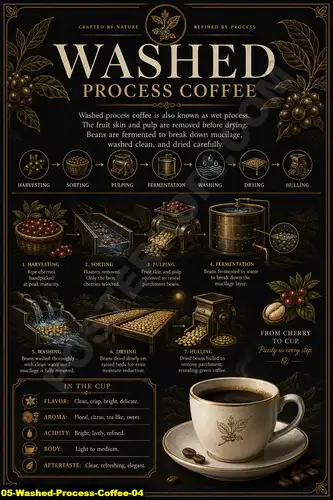 Washed Process Coffee 04