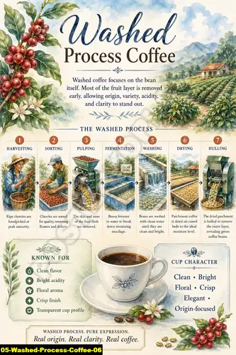 Washed Process Coffee 06