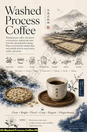 Washed Process Coffee 08