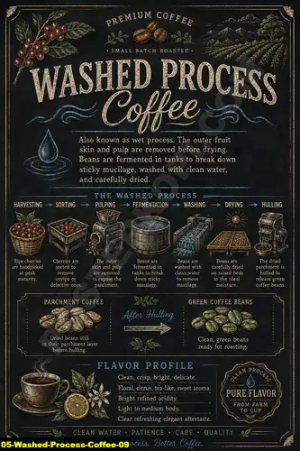 Washed Process Coffee 09