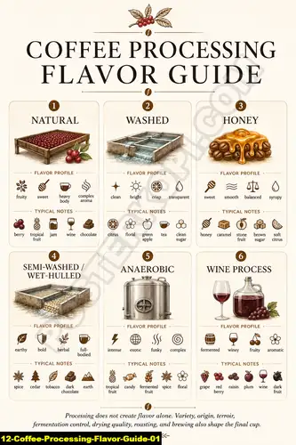 Coffee Processing Flavor Guide 01
