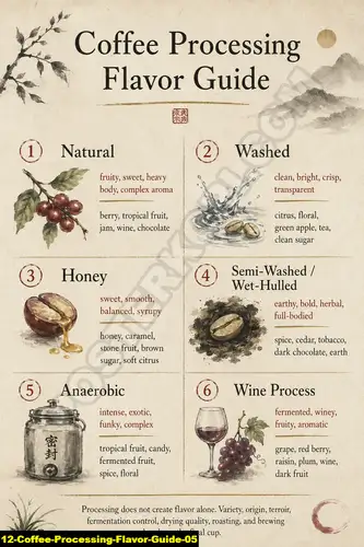 Coffee Processing Flavor Guide 05