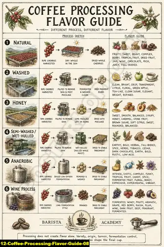 Coffee Processing Flavor Guide 08