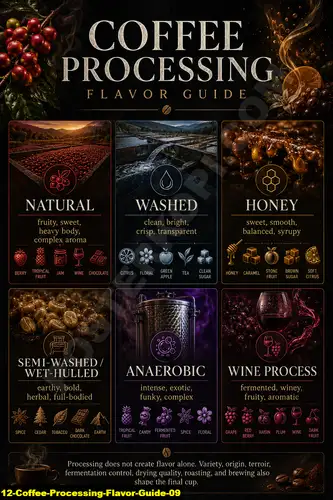 Coffee Processing Flavor Guide 09 - Coffee Processing Method / Coffee Processing Flavor Guide
