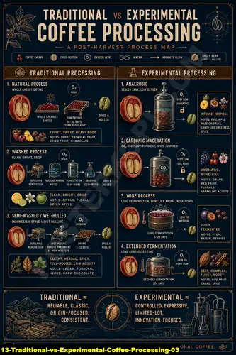 Traditional Vs Experimental Coffee Processing 03