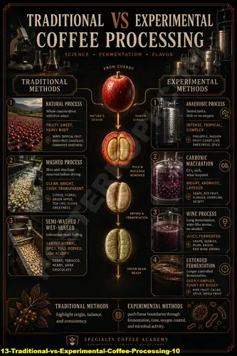 Traditional Vs Experimental Coffee Processing 10