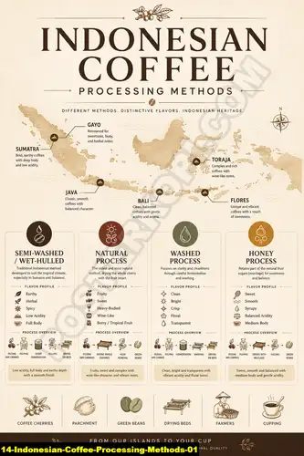 Indonesian Coffee Processing Methods 01 - Coffee Processing Method / Indonesian Coffee Processing Methods