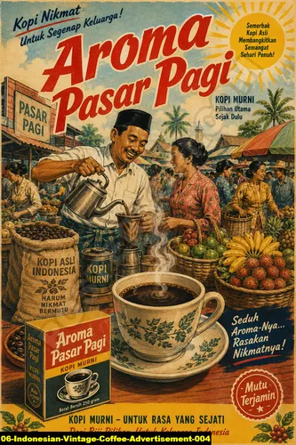 Indonesian Vintage Coffee Advertisement 004