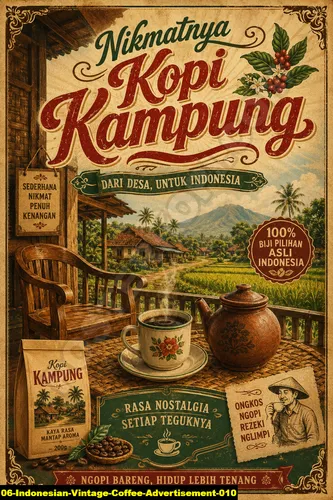 Indonesian Vintage Coffee Advertisement 010