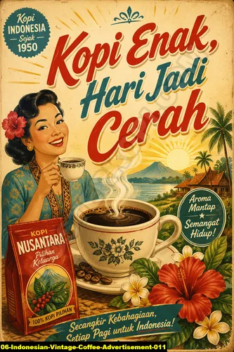Indonesian Vintage Coffee Advertisement 011