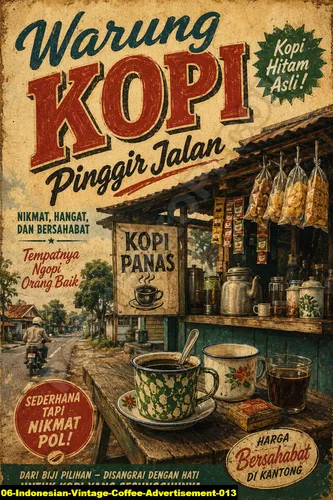Indonesian Vintage Coffee Advertisement 013