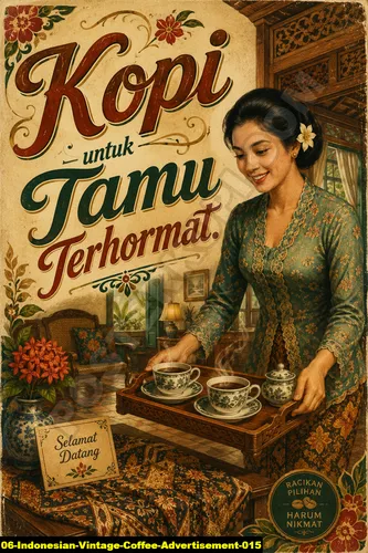 Indonesian Vintage Coffee Advertisement 015