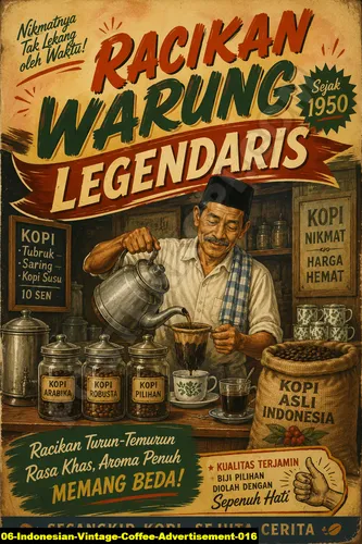 Indonesian Vintage Coffee Advertisement 016