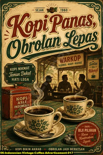 Indonesian Vintage Coffee Advertisement 017