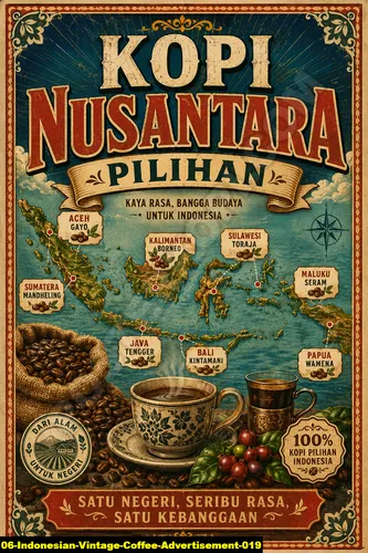 Indonesian Vintage Coffee Advertisement 019