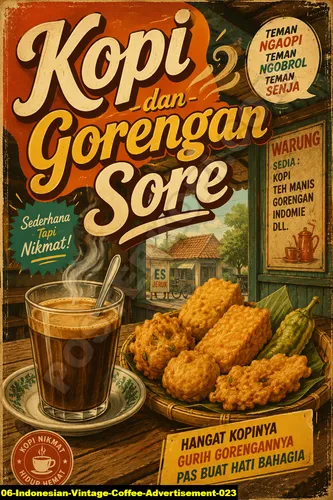 Indonesian Vintage Coffee Advertisement 023