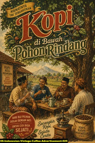 Indonesian Vintage Coffee Advertisement 025