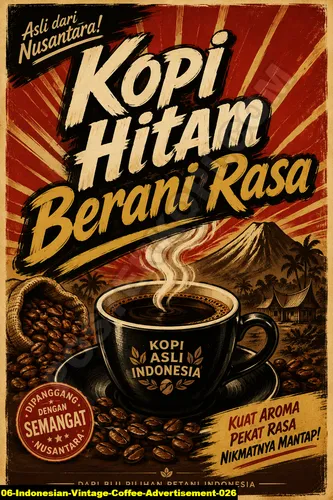 Indonesian Vintage Coffee Advertisement 026