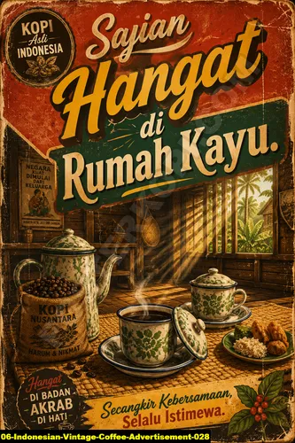 Indonesian Vintage Coffee Advertisement 028