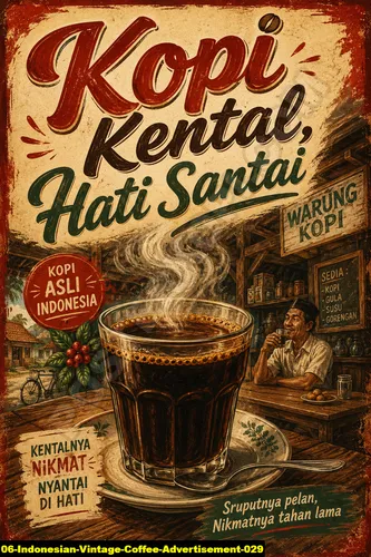 Indonesian Vintage Coffee Advertisement 029