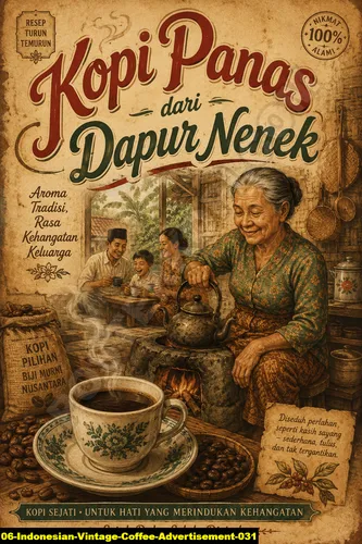 Indonesian Vintage Coffee Advertisement 031