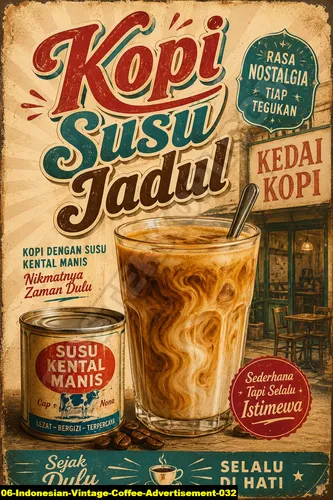 Indonesian Vintage Coffee Advertisement 032