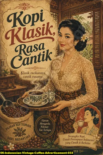 Indonesian Vintage Coffee Advertisement 033