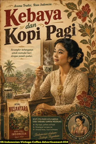 Indonesian Vintage Coffee Advertisement 034