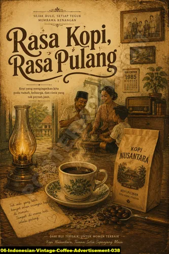 Indonesian Vintage Coffee Advertisement 038