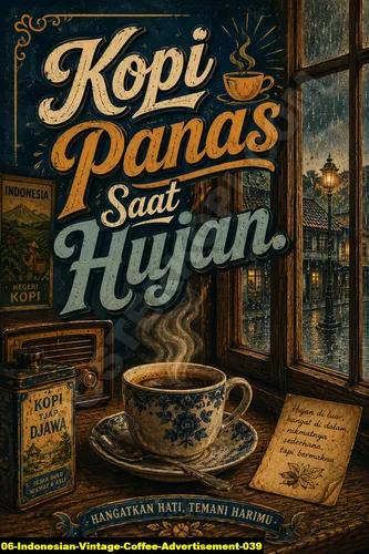 Indonesian Vintage Coffee Advertisement 039