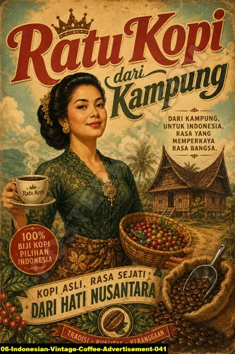 Indonesian Vintage Coffee Advertisement 041