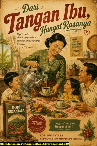 Indonesian Vintage Coffee Advertisement 042