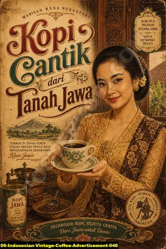 Indonesian Vintage Coffee Advertisement 046