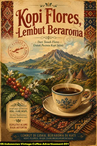 Indonesian Vintage Coffee Advertisement 051