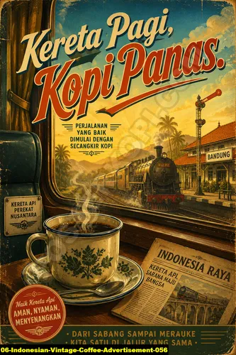 Indonesian Vintage Coffee Advertisement 056