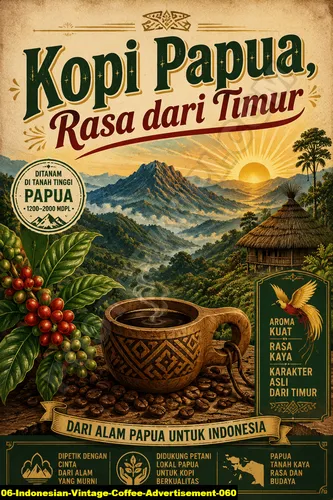 Indonesian Vintage Coffee Advertisement 060