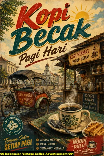 Indonesian Vintage Coffee Advertisement 061
